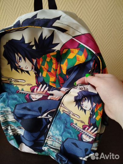 Рюкзак по аниме Клинок рассек демонов Томиока