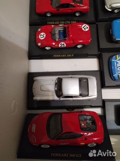 Гоночные модели Ferrari