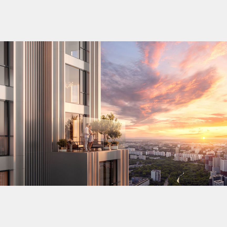 2-к. квартира, 56,2 м², 22/46 эт.