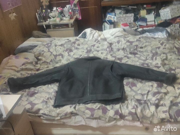 Дубленка авиатор натуральная мужская