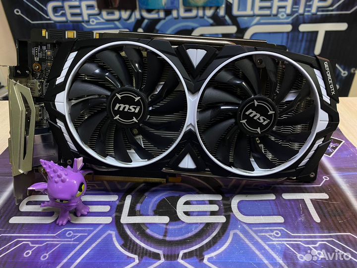 Видеокарта MSI GTX1080Ti armor 11Gb