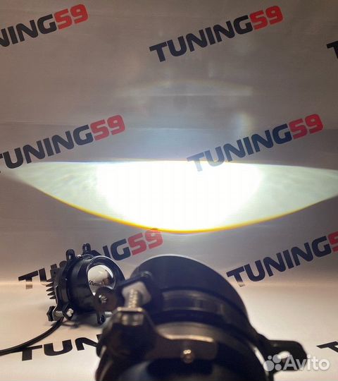 Светодиодные туманки ZMB 70W птф LED линза Toyota