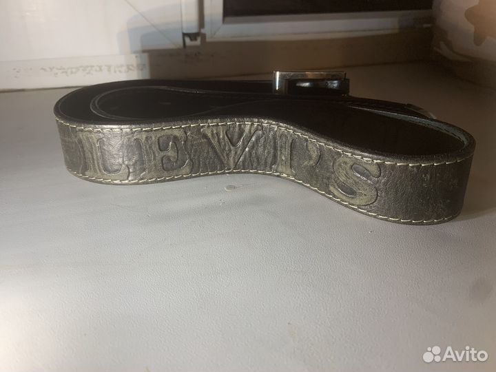 Кожаный ремень Levi's (оригинал) кожа