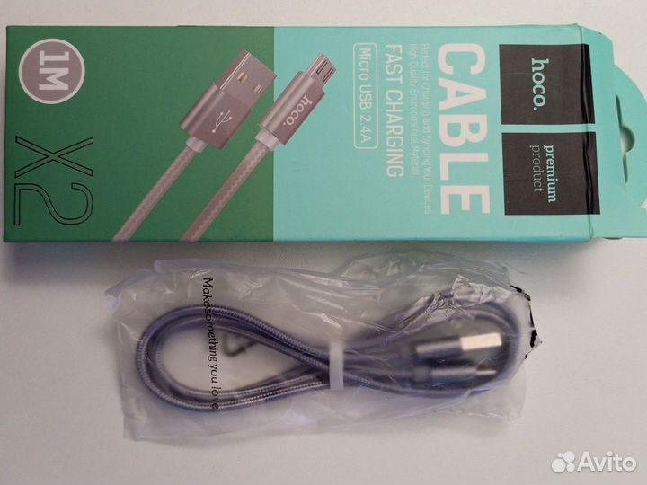 Micro- USB 2.4A кабель для iPhone