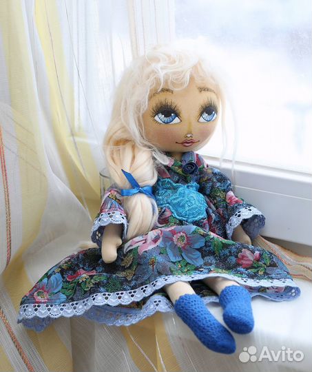 Кукла текстильная интерьерная 