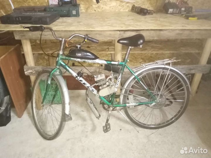 Бензомотор на велосипед