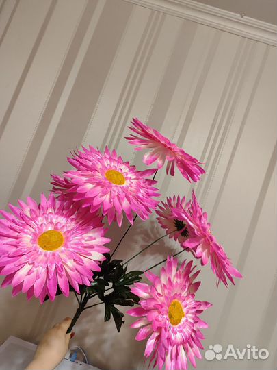 Искусственные цветы штучно и оптом