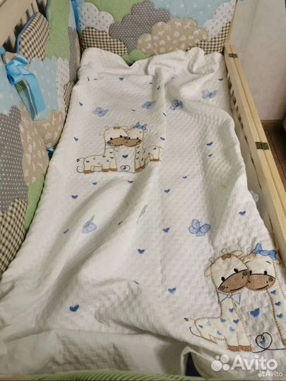 Бортики, коконы, одеяла