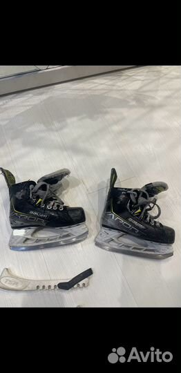 Коньки хоккейные Bauer Vapor 3X Размер Y13