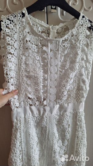 Платье мини шитье летнее