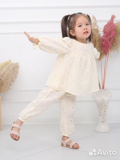 Костюм из Муслина для девочек