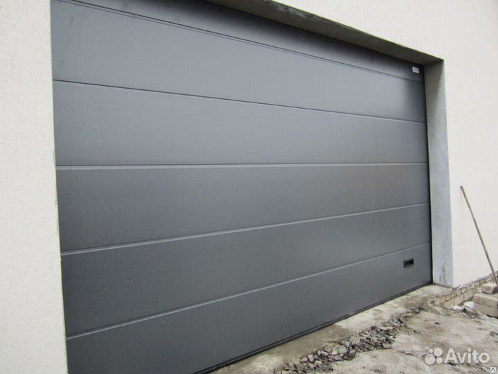 Ворота секционно-подъемные