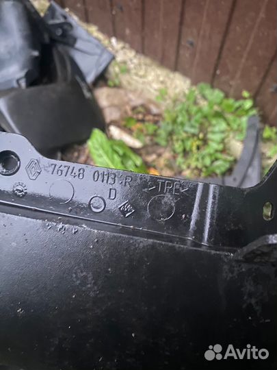 Брызговик рено логан 2