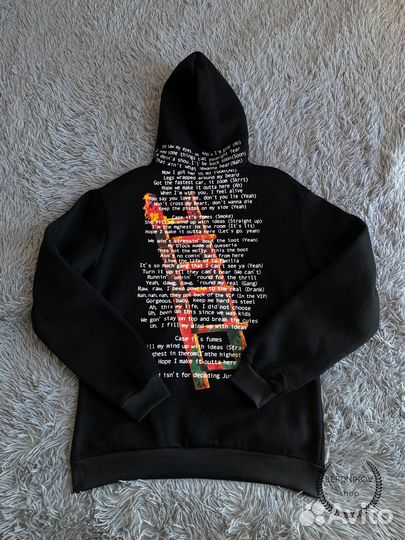 Толстовка travis scott x kanye west