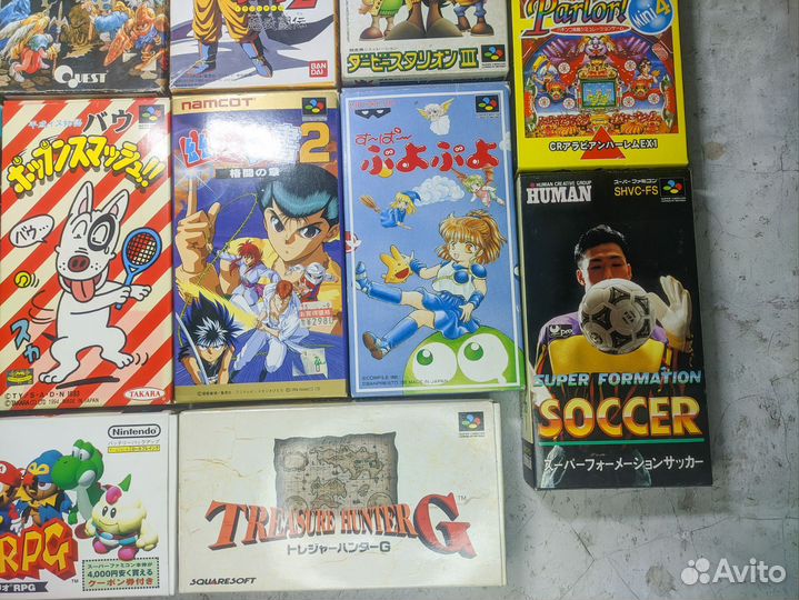Катриджы Super Famicom (Игры Snes )