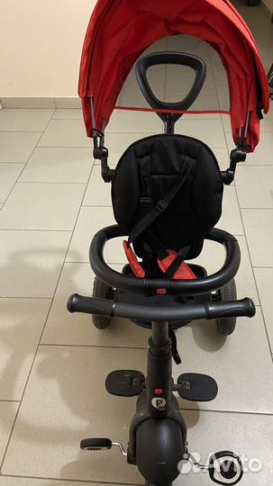 Детский трехколесный велосипед qplay