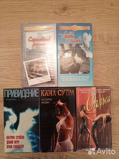 Видеокассеты VHS, много