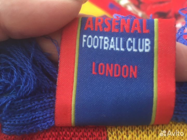 Футбольные шарф арсенал,для фаната