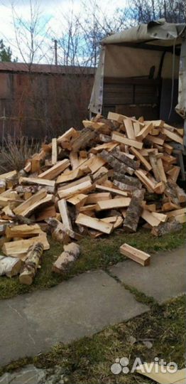 Дрова березовые колотые