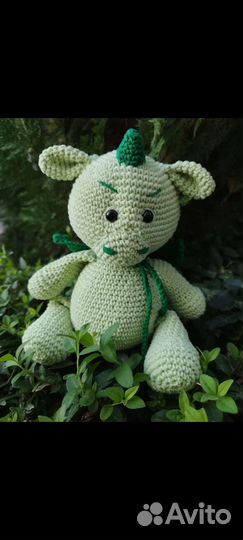 Вязаные игрушки ручной работы