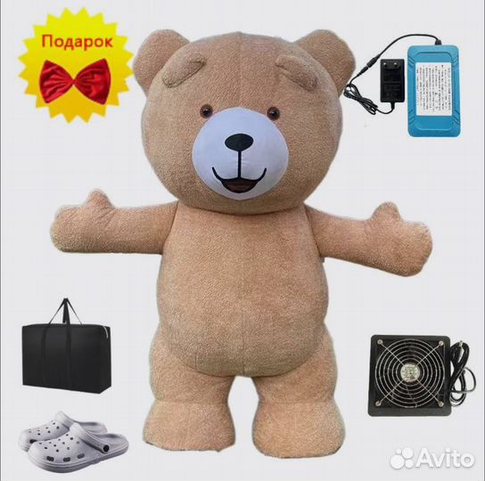 Прокат/аренда надувного ростового костюма