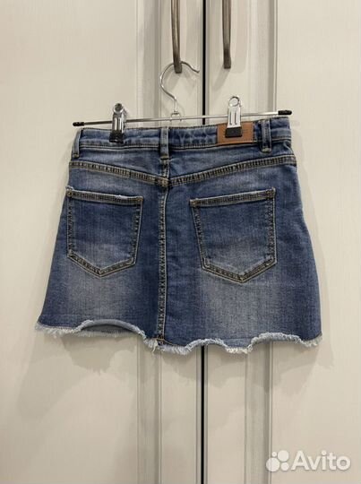 Джинсовые юбочки zara 122 и 134