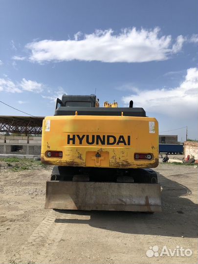 Колёсный экскаватор Hyundai R170W-7, 2007