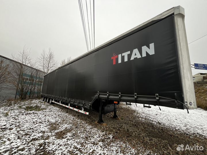 Полуприцеп трал (тяжеловоз) Titan 226SHT4, 2024