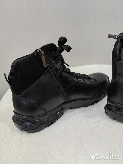 Кожаные ботинки мужские. Нат.кожа 42