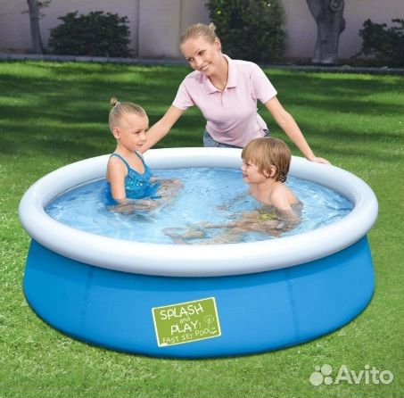 Бассейн детский надувной 57241 (152см х 38см)