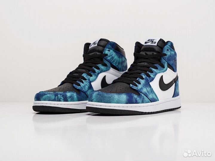 Кроссовки Air Jordan 1 Tie-Dye (36-45)