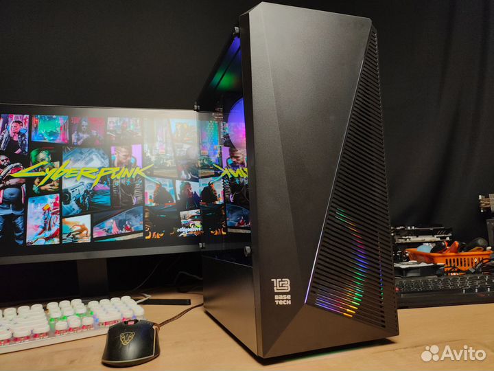 Игровой компьютер I7 3770/16GB/RX 570