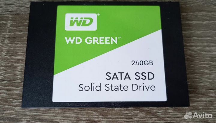 Накопитель ssd WD Green 240 gb SATA3