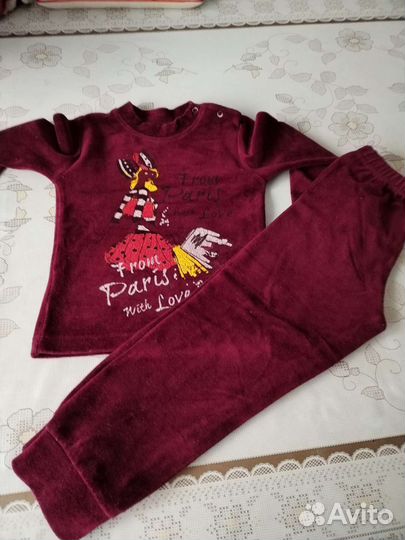 Детская одежда для девочек пакетом 98 104