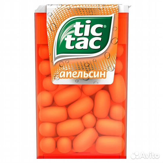 Драже tic tac со вкусом апельсина 16г