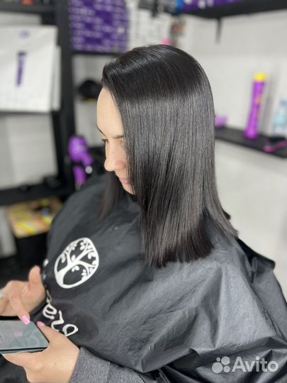 Обучение кератину и ботоксу для волос