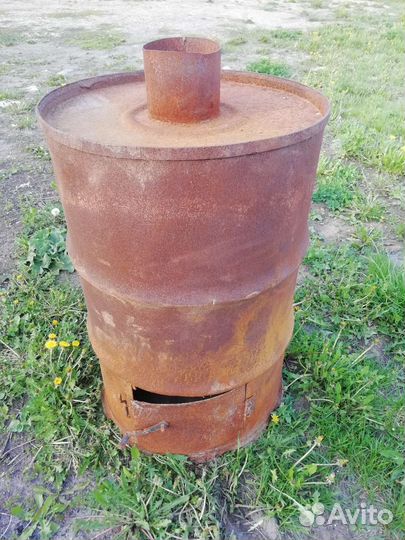 Печь буржуйка бу