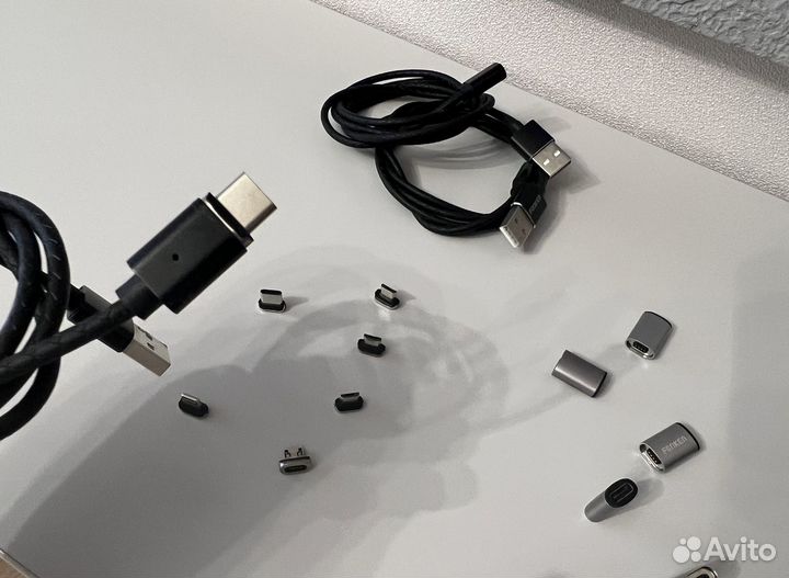 Магнитная зарядка Type-C, microusb, lightning