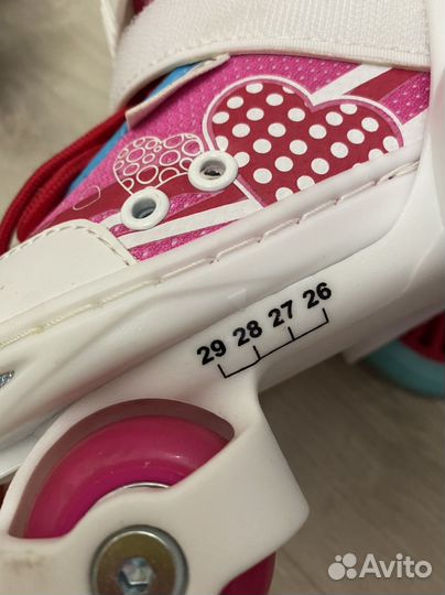 Ролики детские раздвижные