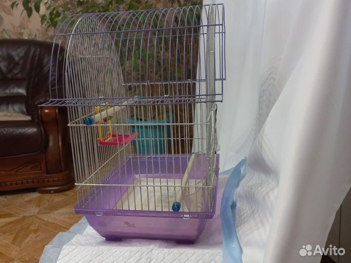 Клетка средняя для декоративных птиц