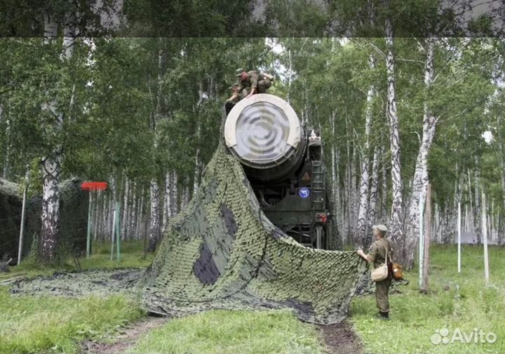 Маскировочная сеть (комплект) мкт-2Л (Лес) 12*18м