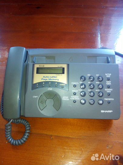 Факс Sharp FO-81
