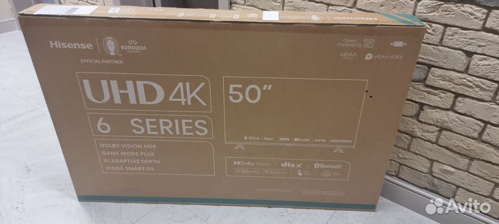 Телевизор Hisense 50A6K, 50