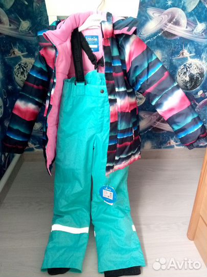 Комплекты зимние для девочки новый 134 Lassie