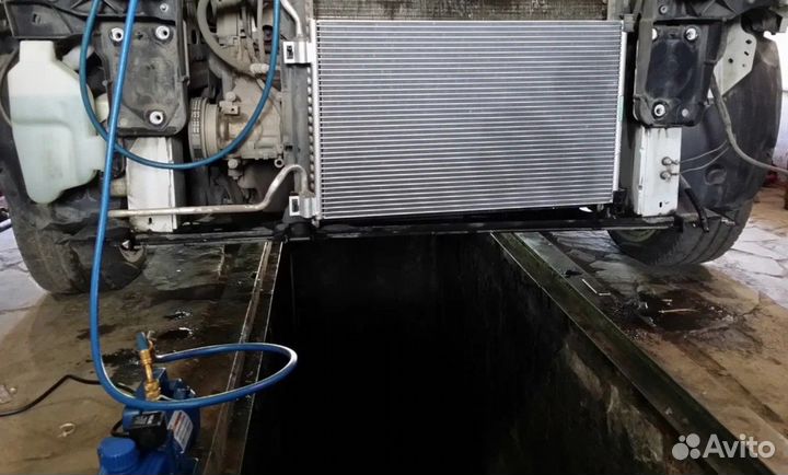 Замена радиатора Toyota Camry 2006-2009