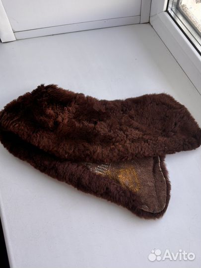 Меховой воротник цигейка