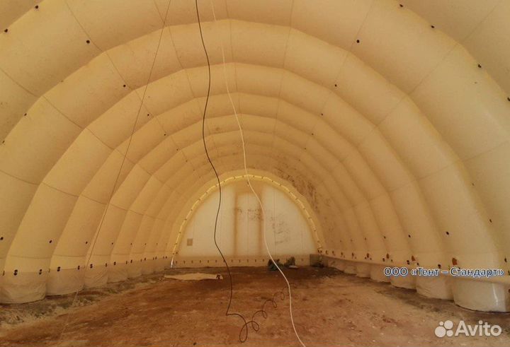 Надувной модуль (ангар) пневмокаркасный