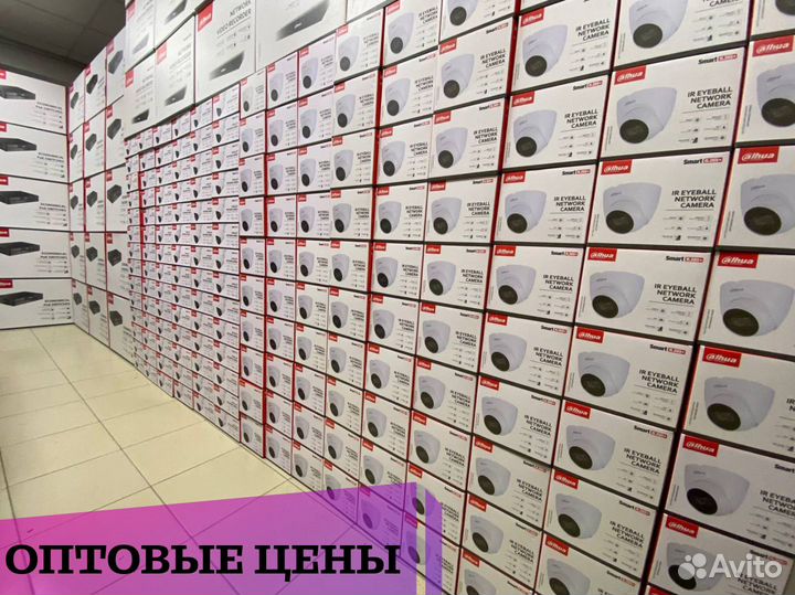 Установка видеонаблюдения разных брендов под ключ