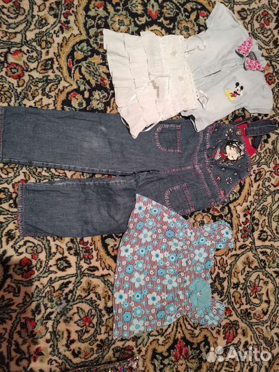 Детские вещи пакетом, 92-104