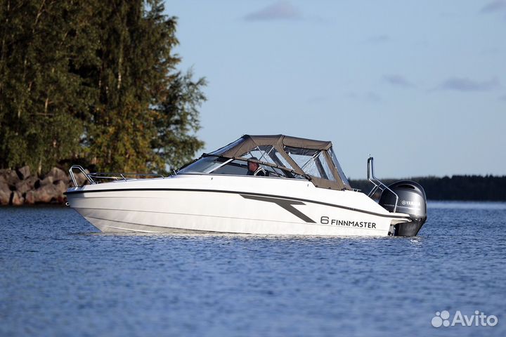 Финский катер Finnmaster T6 с носовой каютой